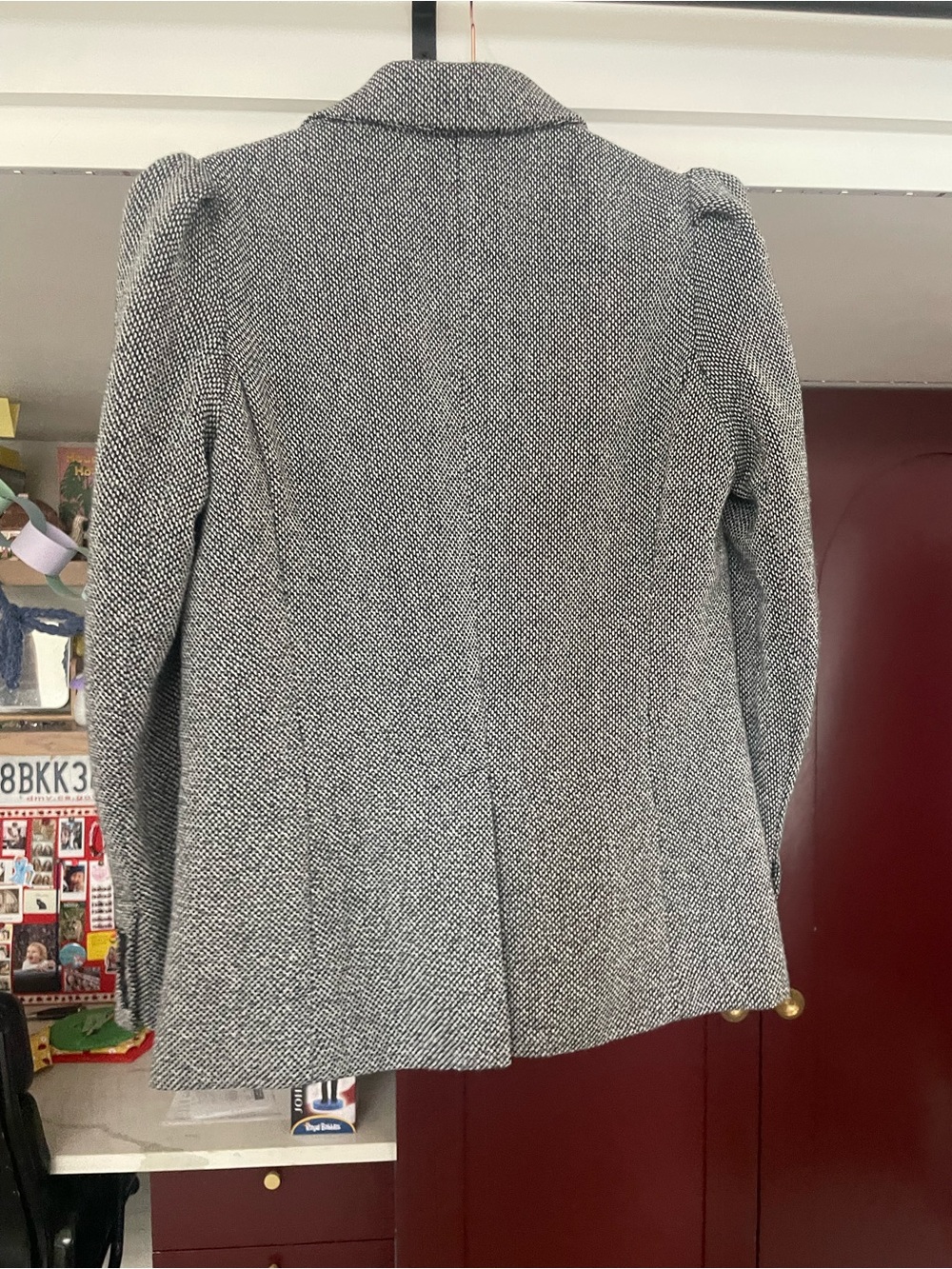 a new day Black and White Tweed Blazer - Picture 2 of 4